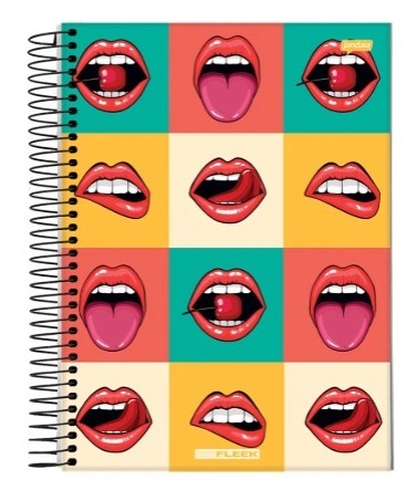 CADERNO C.D. 1X1 ONFLEEK